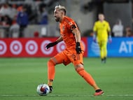 El mediocampista mexicano ofreció este jueves una conferencia de prensa como nuevo jugador del Houston Dynamo tras completarse su regreso al club de la MLS.