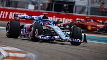 Fernando Alonso (Alpine A522). Miami. F1 2022.