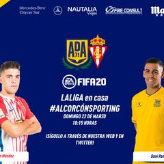 La AD Alcorcón se une al fútbol virtual