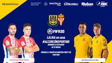 La AD Alcorc¨®n se une al f¨²tbol virtual