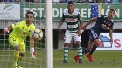 La U festeja en Temuco gracias a un sorpresivo tanto de Contreras