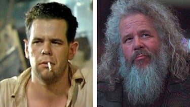 Los protagonistas de la película 'La delgada línea roja'