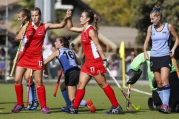 Las Diablitas llenaron de belleza el hockey césped