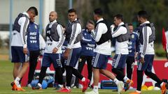 Así fue el entrenamiento el día que Sampaoli anunció los 23