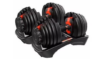 Set de mancuernas de oferta en AliExpress que puedes encontrar en su p¨¢gina web.