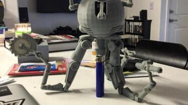 Recrean a Codsworth, de Fallout 4, con una impresora 3D