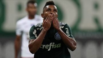 Miguel &Aacute;ngel Borja, delantero de Palmeiras