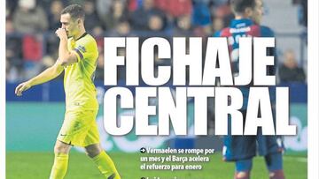 El central ya es asunto de debate en las portadas de Barcelona