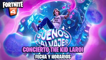 the kid laroi fortnite concierto