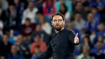 Defensa en cuadro del Getafe en San Mamés