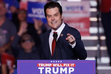 El gabinete de Donald Trump sigue tomando forma. El 47° presidente electo de USA nomina al congresista Matt Gaetz como fiscal general de su administración.