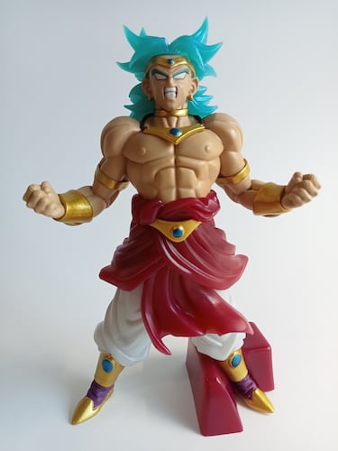 Las evolución de Broly de 'Dragon Ball Z' por Banpresto