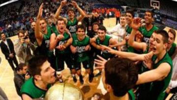 El Fiatc Joventut, vigente campeón de L' Hospitalet, ganó el NIJT de la Euroliga en Londres el pasado mes de mayo.