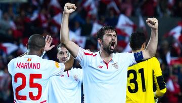 Coke durante un partido.