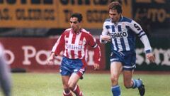 Julio Salinas, que hizo un hat-trick en el 2-8 del Carlos Belmonte, en un partido de aquella temporada (94-95) ante el Atl&eacute;tico de Madrid.