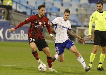 Pablo Martínez juega esta temporada cedido en el Mirandés.