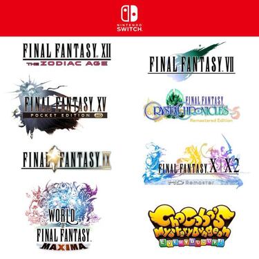 Nintendo Switch recibirá 8 juegos de Final Fantasy en los próximos meses