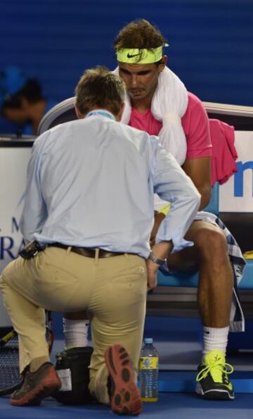 Rafa Nadal ganó 2-6, 6-3, 7-6, 3-6 y 5-7 al tenista estadounidense Tim Smyczek tras un largo y duro partido.