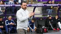 Sergio Gonz&aacute;lez, entrenador del Valladolid.