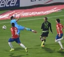 Chile recibe tres goles por segunda vez en la era Sampaoli