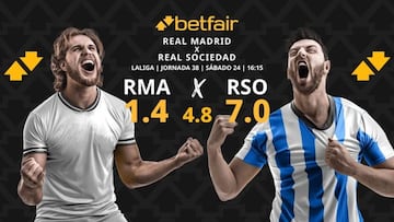 Real Madrid vs. Real Sociedad: horario, dónde ver, pronósticos y clasificación