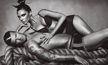 David y Victoria Beckham para Armani