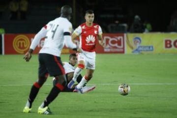 Arrechea, Morelo, Borja, Quiñones y un autogol prendieron la fiesta en El Campín.