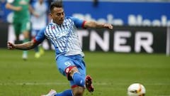 Hoffenheim de Vargas empata y sigue en zona de descenso