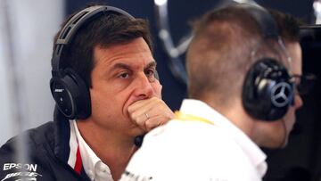 Toto Wolff (director de competición de Mercedes-Benz). F1 2019.