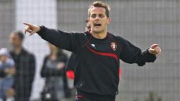 Camuñas, en una sesión.