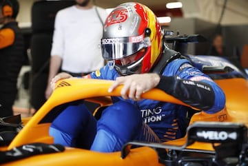 Carlos Sainz, McLaren MCL35.