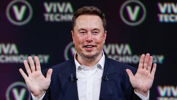 FILE PHOTO: Elon Musk, Chief Executive Officer of Tesla and owner of Twitter, attends the Viva Technology conference n Paris, France, June 16, 2023. REUTERS/Gonzalo Fuentes/File Photo