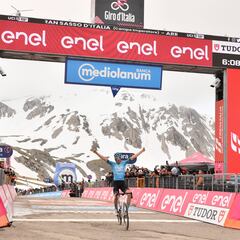Resumen y resultado del Giro de Italia: Capua - Gran Sasso d’Italia