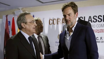 Florentino, durante la presentación.