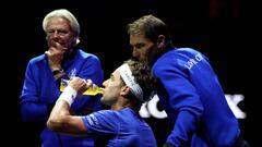 Federer, entre lágrimas: “Un viaje perfecto, lo volvería a hacer”