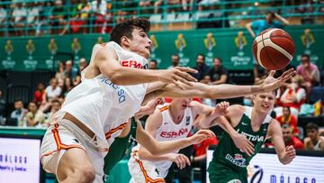 España tropieza ante Lituania en un debut indeseado