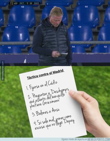 Los mejores memes del Clásico Barcelona - Real Madrid