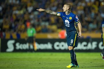 Darío Benedetto llegó al América en marzo de 2014. Con las Águilas jugó 61 partidos y metió 26 goles. 