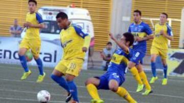 El quillotano Rafael Viotti anotó un gol en el triunfo frente a Everton.
