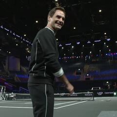 Otra vez Federer y otra vez a Nadal: tira una 'pullita' al español por una peculiaridad de su juego