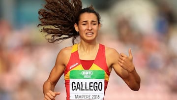 La espa&ntilde;ola Sara Gallego.