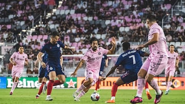 El equipo de Beckham ligó 3 derrotas de manera consecutiva ante un Chicago Fire que consiguió su primera victoria.