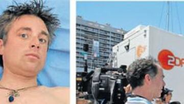 <b>PROTESTA. </b>El postivo de Patrik Sinkewitz (izquierda) ha desengañado a las dos cadenas de televisión alemanas, que han dejado de emitir el Tour de Francia en directo.