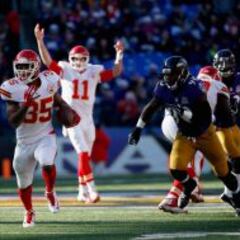Los Chiefs logran una cómoda victoria frente a Ravens