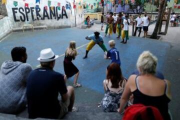 Así es el otro deporte de las favelas de Río