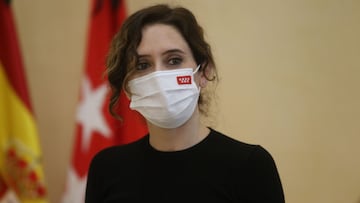 La presidenta de la Comunidad de Madrid, Isabel Díaz Ayuso