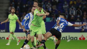 Sancet ante el Espanyol.