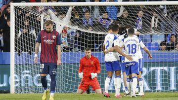 El Huesca vive su peor primera vuelta a domicilio