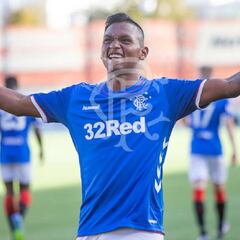Morelos anota su cuarto gol consecutivo con Rangers