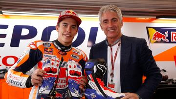 Marc Márquez y Mick Doohan, en una imagen de archivo. MotoGP.